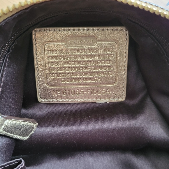 🏖️ Coach Caryall Horse Carriage Jacquard Mini Hobo Bag - Picture 6 of 16